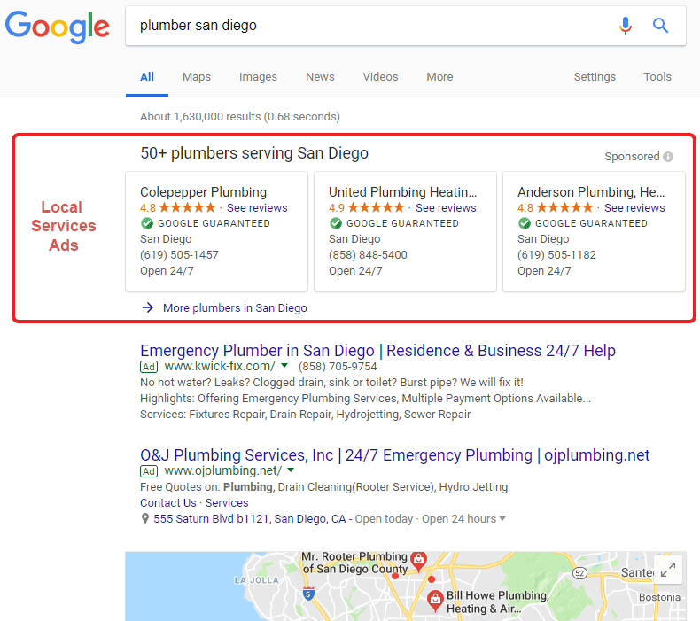 Google Local Service Ads for Moving Companies