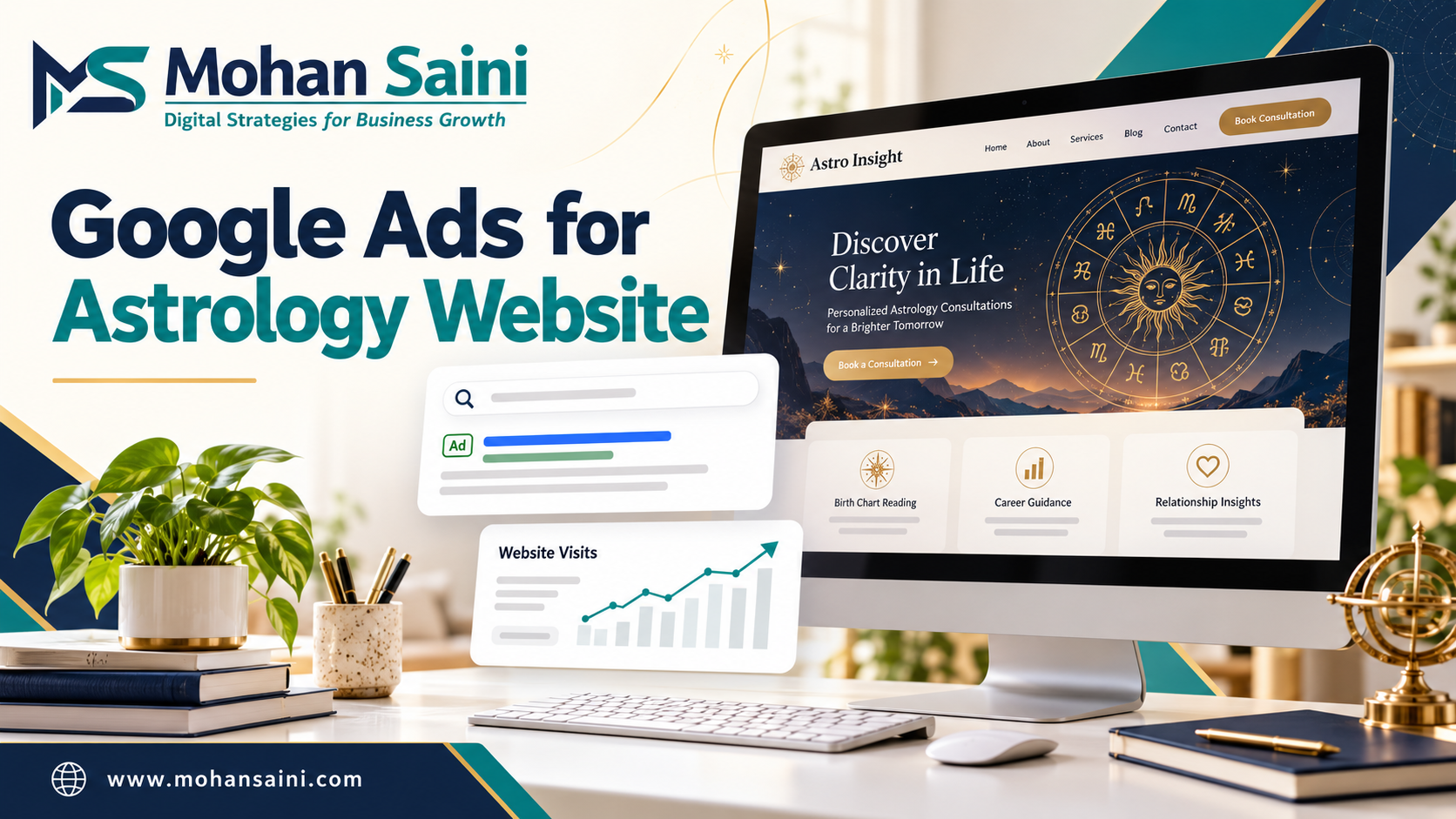Google Ads for Astrology Website